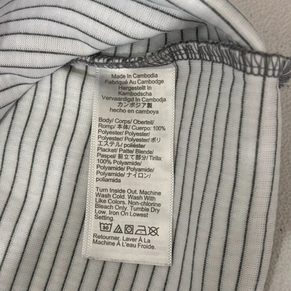 J Crew Authentic Fleece Quarter Snap Sweater Gray/Black Mens XXL Quilted Preppy